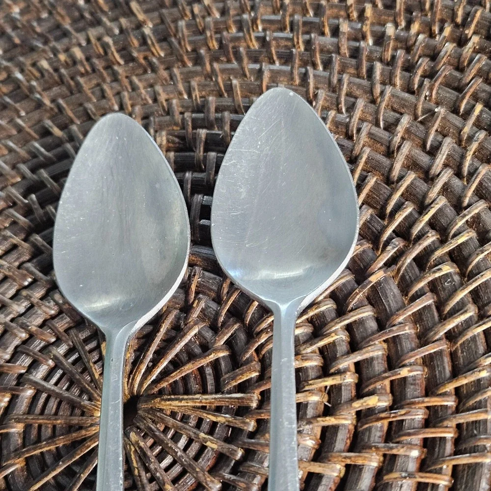 National Stainless CHARMANTE Japan Set of 2 Spoons‎